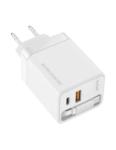 Mars Gaming MDGAN65RW cargador de dispositivo móvil Blanco
