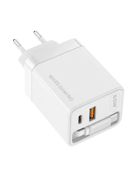Mars Gaming MDGAN65RW cargador de dispositivo móvil Blanco