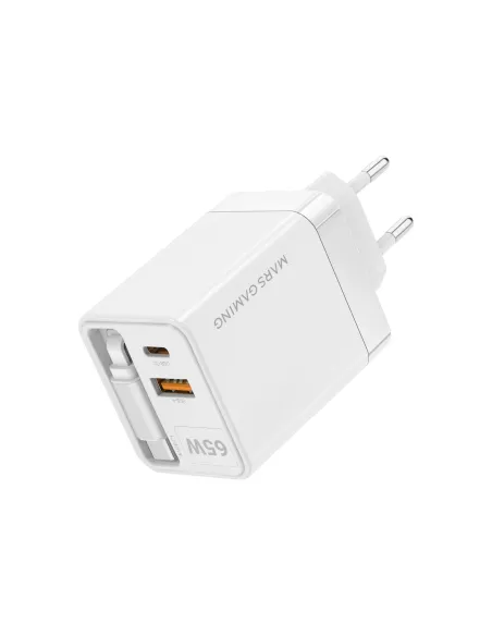 Mars Gaming MDGAN65RW cargador de dispositivo móvil Blanco