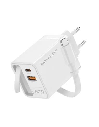 Mars Gaming MDGAN65RW cargador de dispositivo móvil Blanco