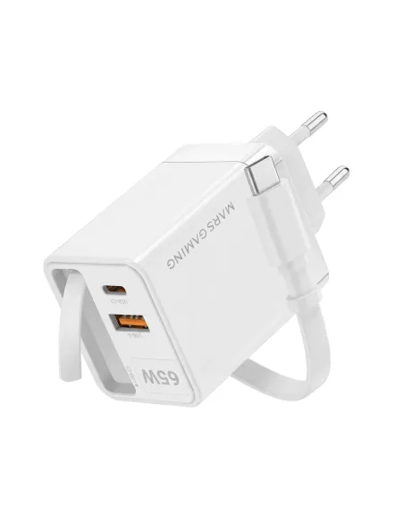 Mars Gaming MDGAN65RW cargador de dispositivo móvil Blanco
