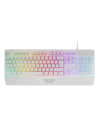 Mars Gaming MCP124PRO, Combo Gaming 4en1, Teclado RGB H-Mech con Reposamuñecas, Ratón RGB 3200DPI y Switches HUANO, Auriculares