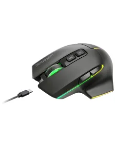 Mars Gaming MMWVECTOR ratón Juego mano derecha RF Wireless + Bluetooth + USB Type-A Óptico 12000 DPI 2
