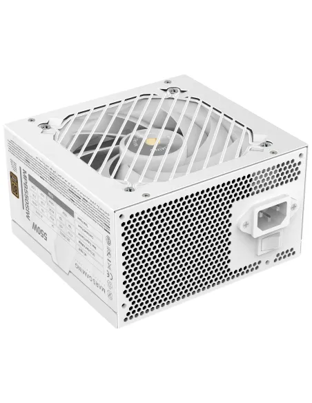 Mars Gaming MPB550SI, Fuente Alimentación PC ATX 550W, 7 Años Garantía, 80Plus Bronze 230V, 90% Eficiencia, Ventilador SI