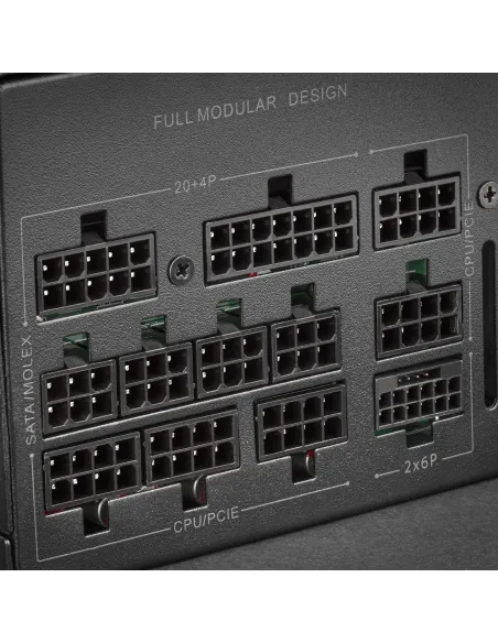 Mars Gaming MPB850PSI unidad de fuente de alimentación 850 W 24-pin ATX ATX Negro