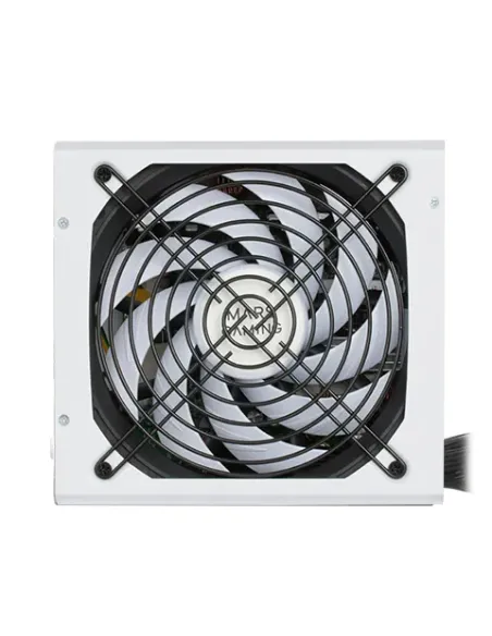 Mars Gaming MPB650, Fuente Alimentación PC ATX 650W, 6 Años Garantía, 80Plus Bronze 230V, Ventilador 140mm FDB con Tecnología