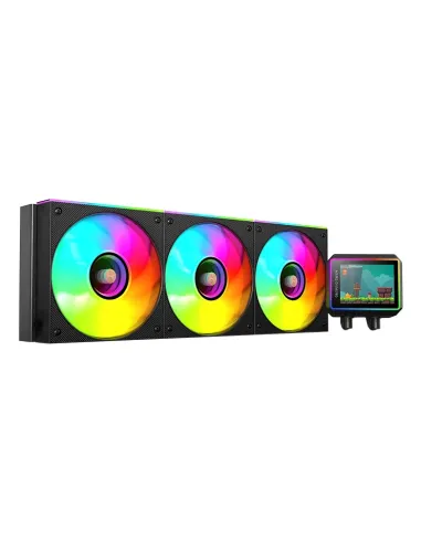 Mars Gaming ML-VISIONII360 Procesador Sistema de refrigeración líquida todo en uno 12 cm Negro 1 pieza(s)