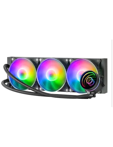 Mars Gaming ML-ONE360, Refrigeración Líquida CPU, TDP 550 W, Espejo Infinito, 3 Ventiladores FRGB Silenciosos, Multisocket