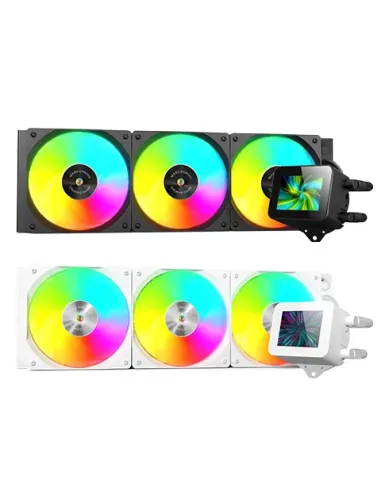 Mars Gaming MLVISION360 sistema de refrigeración para ordenador Procesador Sistema de refrigeración líquida todo en uno 12 cm