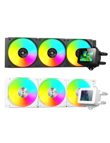 Mars Gaming MLVISION360 sistema de refrigeración para ordenador Procesador Sistema de refrigeración líquida todo en uno 12 cm