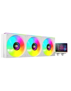 Mars Gaming ML-VISIONII360 Procesador Sistema de refrigeración líquida todo en uno 12 cm Blanco 1 pieza(s)