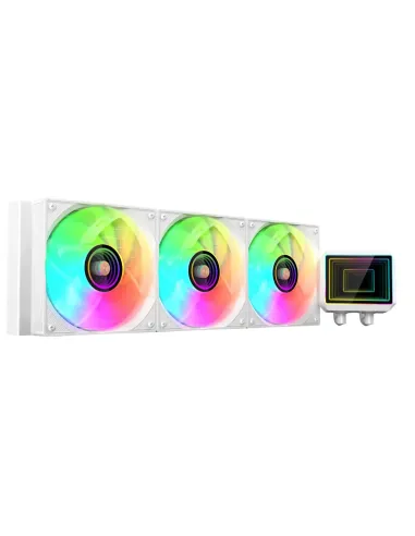 Mars Gaming ML-TWO360W Procesador Sistema de refrigeración líquida todo en uno 12 cm Blanco 1 pieza(s)