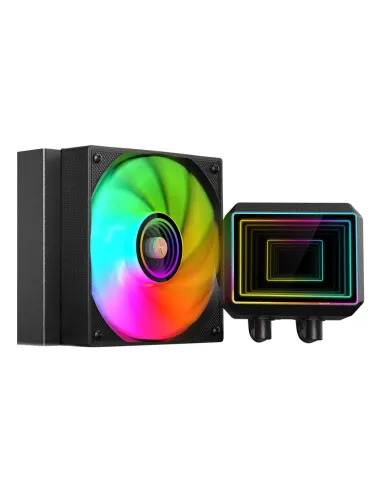 Mars Gaming ML-TWO120 Procesador Sistema de refrigeración líquida todo en uno 12 cm Negro 1 pieza(s)