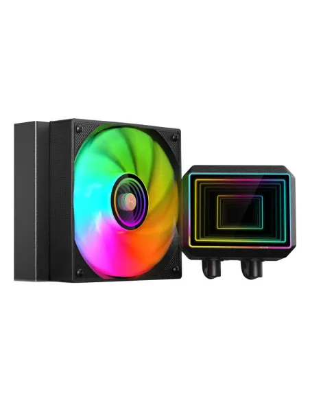 Mars Gaming ML-TWO120 Procesador Sistema de refrigeración líquida todo en uno 12 cm Negro 1 pieza(s)