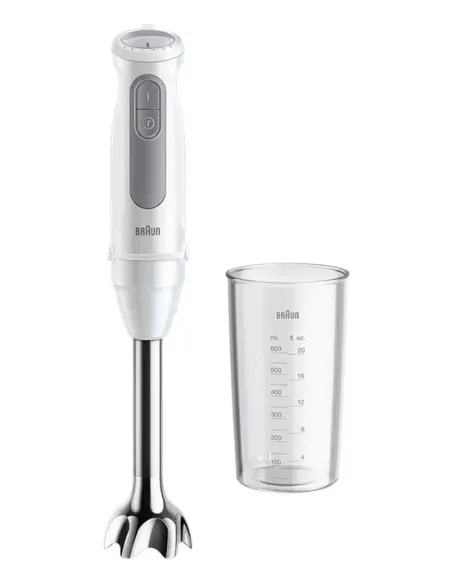 Braun MultiQuick 5 MQ 50001 M Batidora de inmersión 1000 W Gris, Blanco