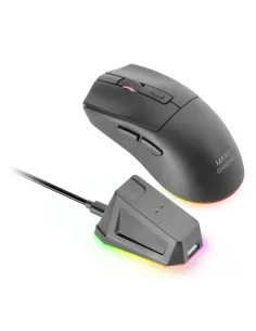 Mars Gaming MM-T3 ratón Juego mano derecha RF Wireless + Bluetooth + USB Type-C Óptico 14400 DPI