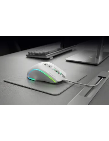 Mars Gaming MMWVECTORW ratón Juego mano derecha RF Wireless + Bluetooth + USB Type-A Óptico 12000 DPI