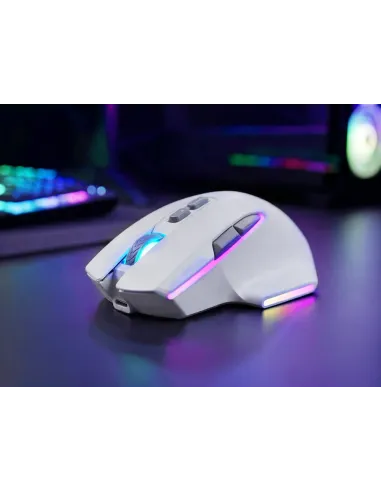 Mars Gaming MMWVECTORW ratón Juego mano derecha RF Wireless + Bluetooth + USB Type-A Óptico 12000 DPI