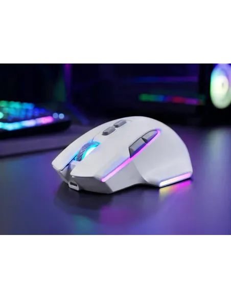 Mars Gaming MMWVECTORW ratón Juego mano derecha RF Wireless + Bluetooth + USB Type-A Óptico 12000 DPI