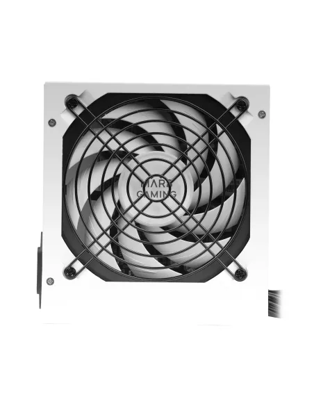 Mars Gaming MPIII750, Fuente Alimentación PC ATX 750W, 5 Años de Garantía, 85% Eficiencia, Sistema Digital APFC, Ventilador FDB