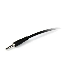 StarTech.com Cable de 1m de Extensión Alargador de Auriculares Headset Mini-Jack 3,5mm 4 pines Macho a Hembra 2
