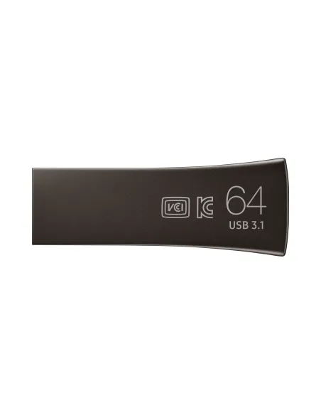 Samsung MUF-64BE unidad flash USB 64 GB USB tipo A 3.2 Gen 1 (3.1 Gen 1) Gris