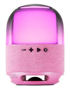 Mars Gaming MS-FLOW, Altavoz Portátil Bluetooth 15W, Iluminación Orbilight RGB 360°, Sonido Potente con Driver DeepBass 57mm,