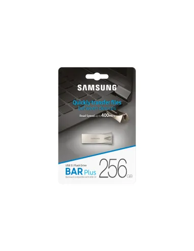 Samsung MUF-256BE unidad flash USB 256 GB USB tipo A 3.2 Gen 1 (3.1 Gen 1) Plata