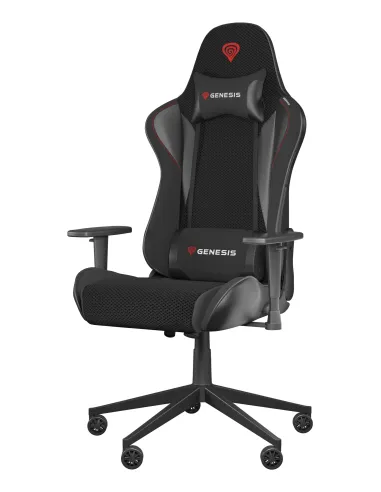 GENESIS Nitro 440 G2 Butaca para jugar Asiento acolchado Negro, Gris