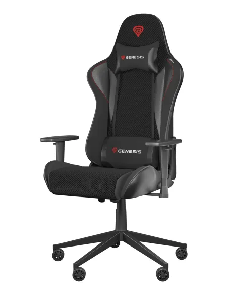 GENESIS Nitro 440 G2 Butaca para jugar Asiento acolchado Negro, Gris