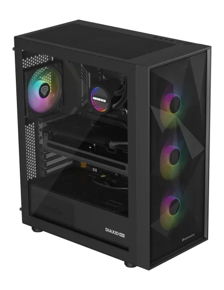GENESIS NLG-2321 sistema de refrigeración para ordenador Procesador Sistema de refrigeración líquida todo en uno Negro