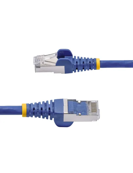 StarTech.com Cable de Red Ethernet CAT8 Azul de 3m - Snagless - sin Pestillo - 25G 40G - 2000MHz - PoE++ de 100W - 26AWG -