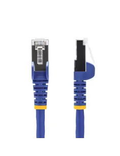StarTech.com Cable de Red Ethernet CAT8 Azul 50cm - Snagless - sin Pestillo - 25G 40G - 2000MHz - PoE++ de 100W - 26AWG - S FTP 2
