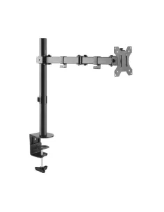 TooQ Soporte de Mesa Giratorio e Inclinable para Pantalla (Monitor / TV Plasma / LCD / LED) 13"-32", de Un Brazo, max 8 kg, Negr
