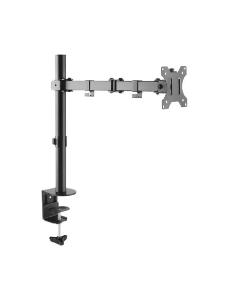 TooQ Soporte de Mesa Giratorio e Inclinable para Pantalla (Monitor / TV Plasma / LCD / LED) 13"-32", de Un Brazo, max 8 kg, Negr