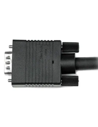 StarTech.com Cable de Vídeo VGA de 2m para Monitor de Ordenador - HD15 Macho a Macho - Negro