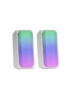 Mars Gaming Altavoces MSRGBW 15W Bt 5.0 White