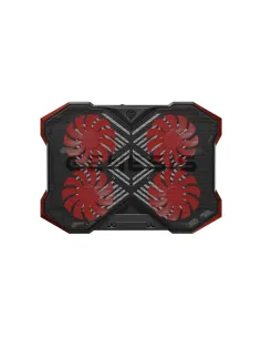 GENESIS Oxid 260 almohadilla fría 43,9 cm (17.3") 1010 RPM Negro, Rojo 2