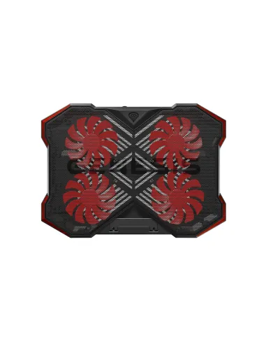GENESIS Oxid 260 almohadilla fría 43,9 cm (17.3") 1010 RPM Negro, Rojo