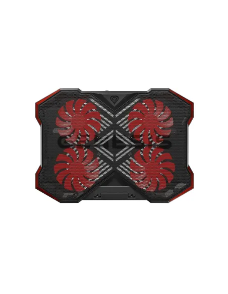 GENESIS Oxid 260 almohadilla fría 43,9 cm (17.3") 1010 RPM Negro, Rojo