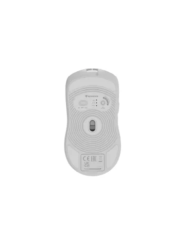 GENESIS Zircon 500 ratón Juego mano derecha RF Wireless + Bluetooth + USB Type-C Óptico 10000 DPI