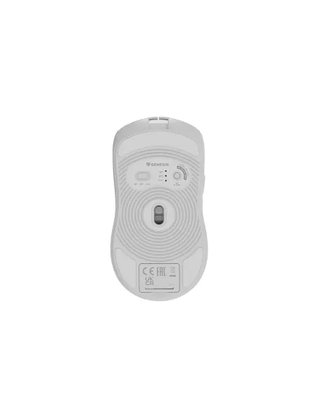 GENESIS Zircon 500 ratón Juego mano derecha RF Wireless + Bluetooth + USB Type-C Óptico 10000 DPI