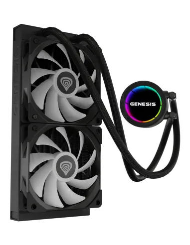 GENESIS NLG-2319 sistema de refrigeración para ordenador Procesador Sistema de refrigeración líquida todo en uno Negro