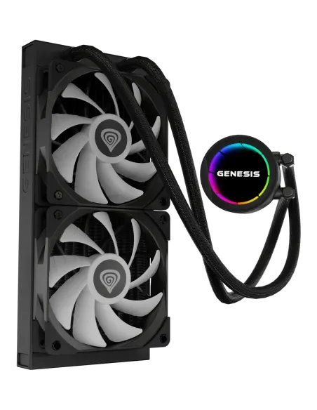 GENESIS NLG-2319 sistema de refrigeración para ordenador Procesador Sistema de refrigeración líquida todo en uno Negro