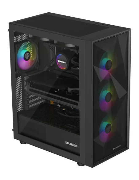 GENESIS NLG-2319 sistema de refrigeración para ordenador Procesador Sistema de refrigeración líquida todo en uno Negro