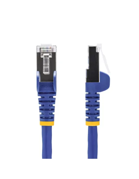 StarTech.com Cable de Red Ethernet CAT8 Azul de 1m - Snagless - sin Pestillo - 25G 40G - 2000MHz - PoE++ de 100W - 26AWG -