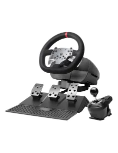 Mars Gaming MWHRSX mando y volante Negro Volante + Pedales Analógico Digital Android, PC, PlayStation 4, Xbox Series S, Xbox