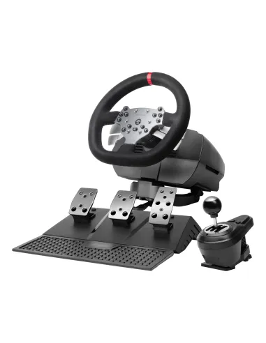 Mars Gaming MWHRSX mando y volante Negro Volante + Pedales Analógico Digital Android, PC, PlayStation 4, Xbox Series S, Xbox