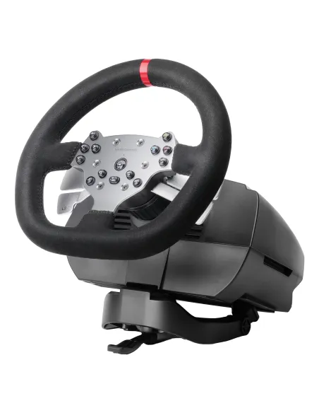 Mars Gaming MWHRSX mando y volante Negro Volante + Pedales Analógico Digital Android, PC, PlayStation 4, Xbox Series S, Xbox