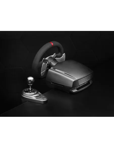 Mars Gaming MWHRSX mando y volante Negro Volante + Pedales Analógico Digital Android, PC, PlayStation 4, Xbox Series S, Xbox